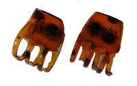 Hair Mode Haarklem Bruin 3cm