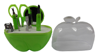 Hair Mode Manicure Set Appel   Groen