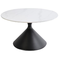 HAIWEE   Salontafel   Zwart/Wit   Gesinterde steen