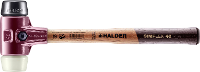 Halder SIMPLEX 3028.040 Kunststof hamer Ergonomische handgreep, Hard, Middelhard 650 g 325 mm 1 stuk(s)