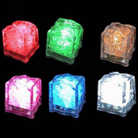 Halloween Supplies Luminous Ice Cubes Constantly Change Color