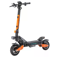 [EU direct] HALO KNIGHT T102 Elektrische Scooter 21Ah 52V 1200W Motor Aanbevolen Topsnelheid 25KM/H 10 Inch Band Elektri