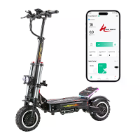 [EU DIRECT] HALO KNIGHT T107Pro 2025 Versie Elektrische Scooter 38.4Ah 60V 3000W*2 Dual Motor Aanbevolen Topsnelheid 25K