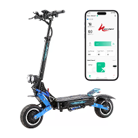 [EU DIRECT] Hal0 Knight T108 Pro 2025 Versie Elektrische Scooter 60V 38.4Ah 6000W Dubbele Motor Aanbevolen Topsnelheid 2