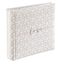 Hama 00003830 Fotoalbum (b x h) 22.5 Cm x 22 cm Beige, Wit 100 bladzijden