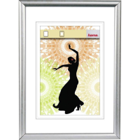 Hama 00066842 Wissellijst Papierformaat: DIN A4 (b x h x d) 22.5 X 31 x 2.5 Cm Zilver