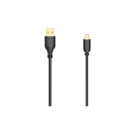 Hama 00074262 USB kabel USB 2.0 USB A stekker, USB mini B stekker 0.75 M Zwart