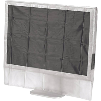 Hama 00113817 Stofhoes voor monitor Transparant (l x b x h) 62 x 8 x 44 cm