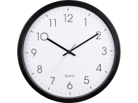 Hama 00113976 Wandklok Quartz 350 mm x 43 mm Zwart