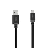 Hama 00201804 USB kabel USB 2.0 USB A stekker, USB micro A stekker 2 m Zwart