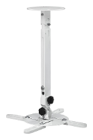 Hama 00220880 Beamer plafondbeugel In hoogte verstelbaar Afstand vloer plafond (max.): 635 Mm Wit