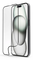 Hama 00222735 Screenprotector (glas) Apple iPhone 15 1 stuk(s) Krasvast, Anti vingerafdruk