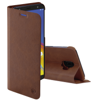 Hama Booklet Guard Case Booklet Geschikt voor model (GSMs): Samsung Galaxy J6 Plus Bruin