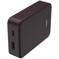 Hama Colour 10 Powerbank 10000 mAh Fast Charge LiPo Lila Statusweergave