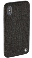 Hama Cozy GSM backcover Geschikt voor model (GSMs): Apple iPhone X Zwart