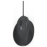 Hama ECM 500L Muis Kabelgebonden Optisch Zwart 7 Toetsen 1800 dpi Ergonomisch