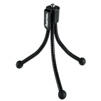 Hama Flexi M Ministatief 1/4 inch Werkhoogte=7   10 cm Zwart