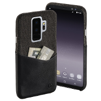 Hama Gentle GSM backcover Geschikt voor model (GSMs): Samsung Galaxy S9+ Zwart