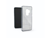 Hama Glass GSM backcover Geschikt voor model (GSMs): Samsung Galaxy S9 Lichtgrijs