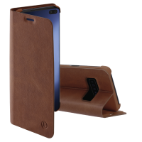 Hama Guard Pro Booklet Geschikt voor model (GSMs): Galaxy S10+ Bruin