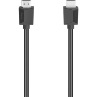 Hama HDMI Aansluitkabel HDMI A stekker, HDMI A stekker 1.50 M Zwart 00205005 4K UHD HDMI kabel
