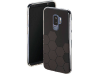 Hama Hexagon GSM backcover Geschikt voor model (GSMs): Samsung Galaxy S9+ Antraciet