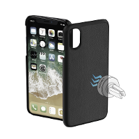 Hama Magnet GSM backcover Geschikt voor model (GSMs): Apple iPhone X, Apple iPhone XS Zwart