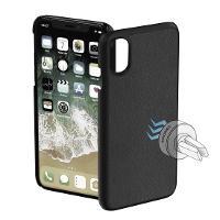 Hama Magnet GSM backcover Geschikt voor model (GSMs): Apple iPhone XS Max Zwart