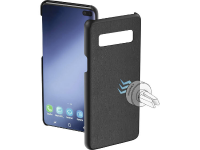 Hama Magnet GSM backcover Geschikt voor model (GSMs): Galaxy S10+ Zwart