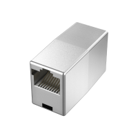 Hama RJ45 koppeling Netwerk Adapter CAT 5e [1x RJ45 bus   1x ] 0 mm Zilver