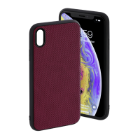 Hama Rainbow GSM backcover Geschikt voor model (GSMs): Apple iPhone X, Apple iPhone XS Donkerrood