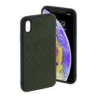 Hama Rainbow GSM backcover Geschikt voor model (GSMs): Apple iPhone X, Apple iPhone XS Olijf