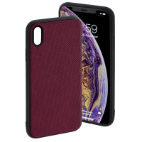 Hama Rainbow GSM backcover Geschikt voor model (GSMs): Apple iPhone XS Max Donkerrood