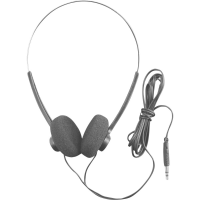 Hama Slight II Over Ear koptelefoon Kabel Zwart