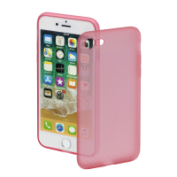 Hama Soft Touch GSM backcover Geschikt voor model (GSMs): Apple iPhone 7, Apple iPhone 8 Roze