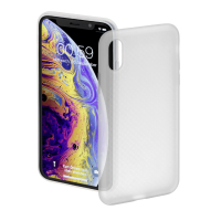 Hama Soft Touch GSM backcover Geschikt voor model (GSMs): Apple iPhone X, Apple iPhone XS Wit