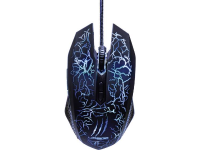 Hama uRage IlluminatedÂ² USB gaming muis Optisch Verlicht Zwart