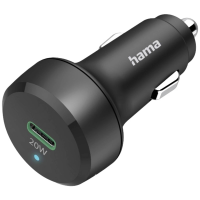 Hama USB oplader 20.00 W 1x USB C USB PD Zwart Auto, Vrachtwagen