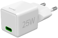 Hama USB oplader 25.00 W 1x USB C USB PD Wit Binnen USB Power Delivery (USB PD)