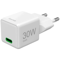 Hama USB oplader 30.00 W 1x USB C USB PD Wit Binnen USB Power Delivery (USB PD)