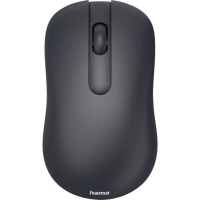 Hama WM 100 Muis Draadloos Optisch Zwart 3 Toetsen 1200 dpi Geluidsarme toetsen