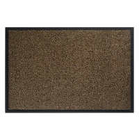 Droogloopmat Twister 40x60cm teak bruin