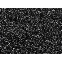 Spaghetti mat light   zwart   60x80 cm