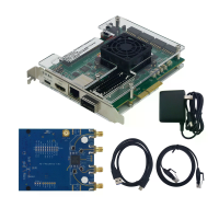 HamGeek XCKU5P ontwikkelingsbord AD9361 FMCPCIE3.0 Hoge Definitie Multimedia Interface 100G Optische Poort Gigabit Ether