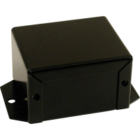 Hammond Electronics 1411FBBBK Universele behuizing 69 x 56 x 41 Aluminium Zwart 1 stuk(s)