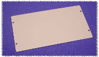 Hammond Electronics 1431 16 Behuizingsdeksel Staal Grijs 1 stuk(s)