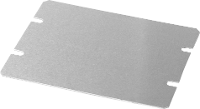 Hammond Electronics 1434 4535 Grondplaat (l x b x h) 114 x 89 x 1 mm Aluminium Natuur 1 stuk(s)