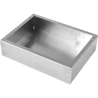 Hammond Electronics 1444 862 1444 862 Chassisbehuizing (l x b x h) 203 x 152 x 51 mm Aluminium Natuur 1 stuk(s)