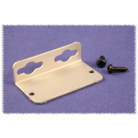 Hammond Electronics 1455PF Wandhouder Aluminium Natuur 1 paar