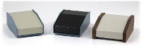 Hammond Electronics 1456KL3BKBU Consolebehuizing 293 x 254 x 81 Aluminium Blauw, Zwart 1 stuk(s)